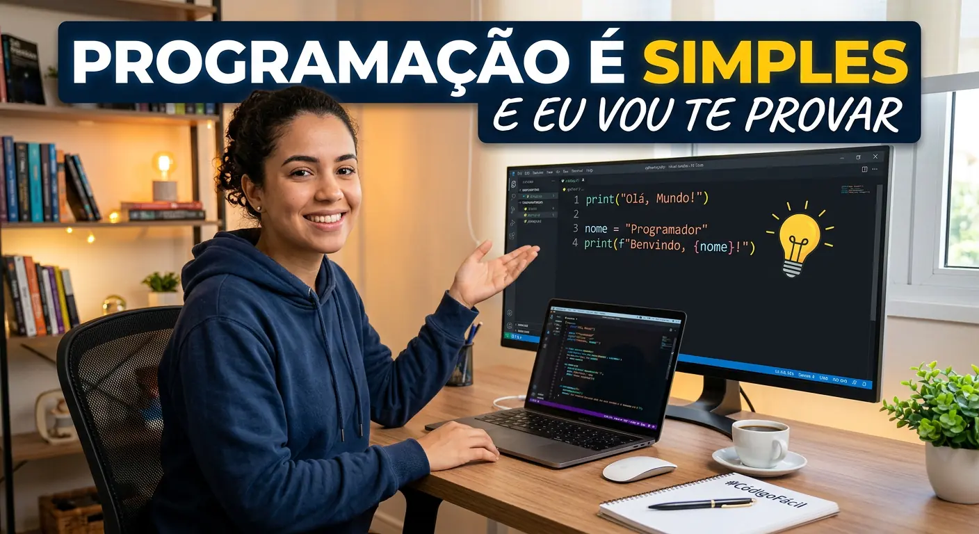 Programar é Simples e Eu Vou te Provar